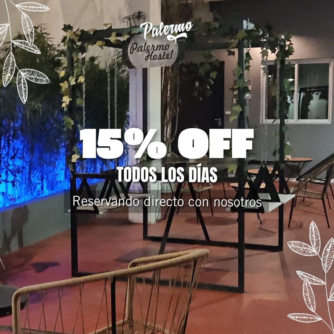 promocion ph palermo hostel en enero 2025